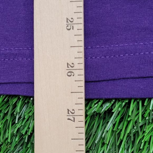 Vintage Peace Signs Shirt Large 22x26 Purple Y2K - Picture 10 of 16